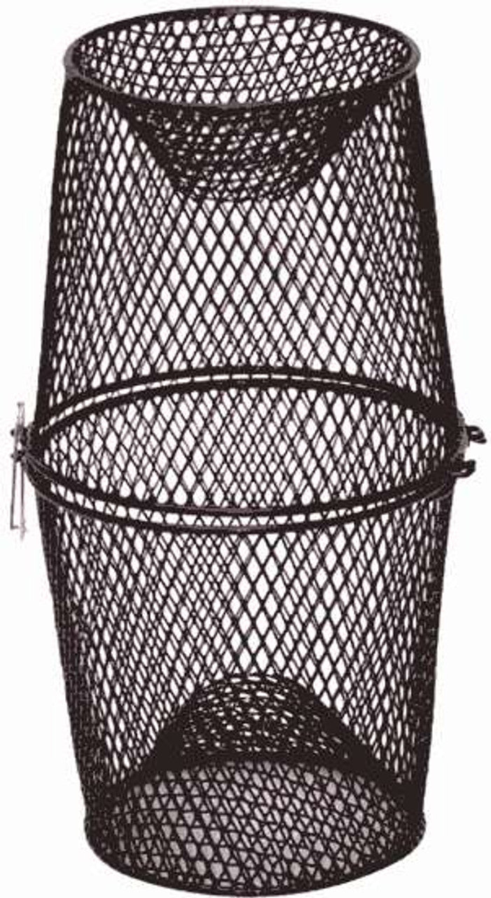 Eagle Claw Black Coated Minnow Trap - 9"x16-1/2"