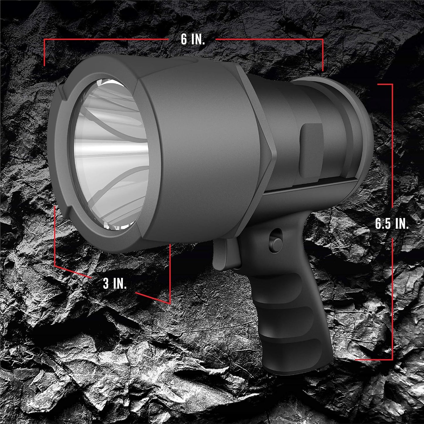 Rayovac Spotlight - Virtually Indestructible 750 Lumens