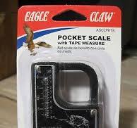 Eagle Claw 8lb Scale w/Tape Measure
