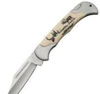 Deer Emblem Knife