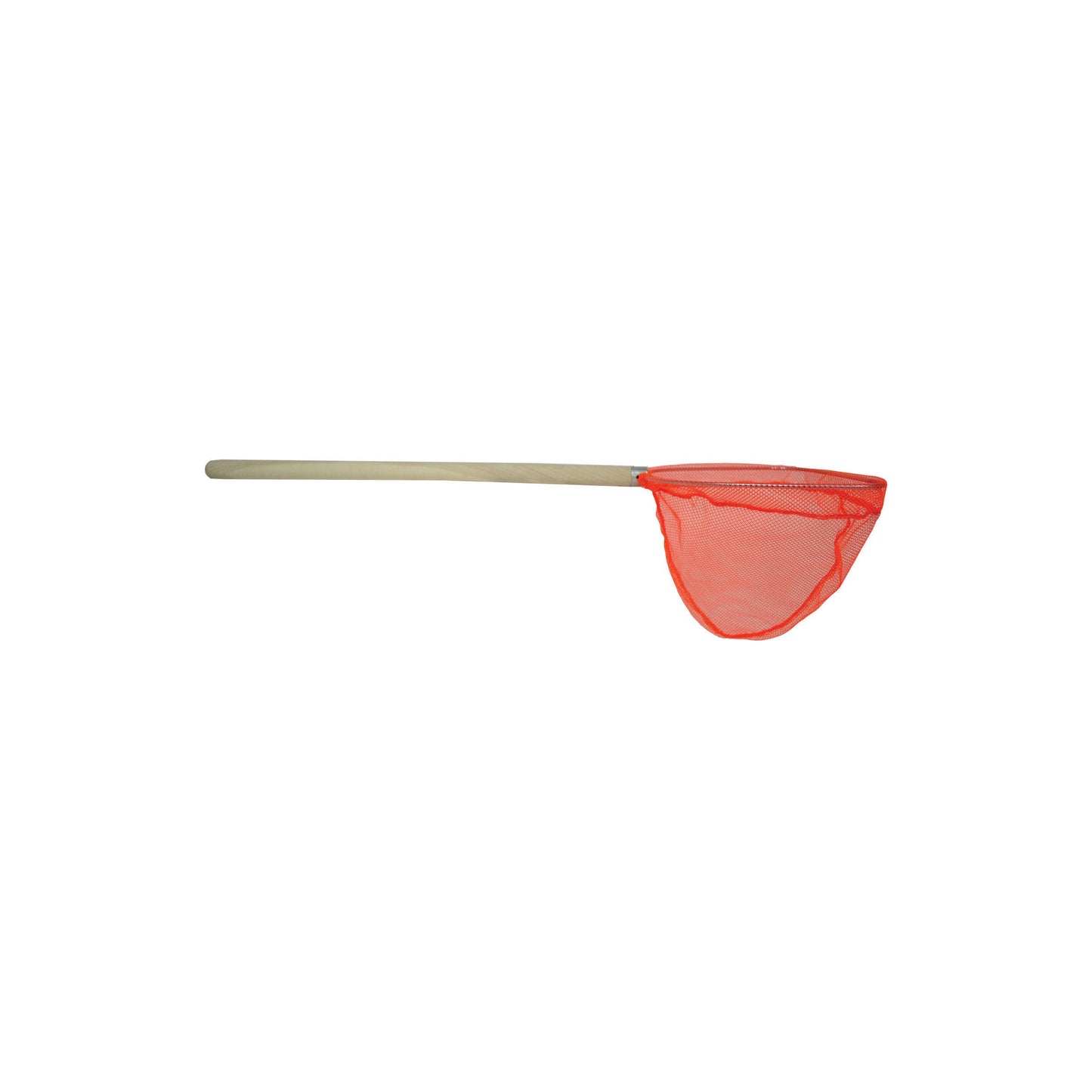 Boatwell Net - Wood - Orange Mesh