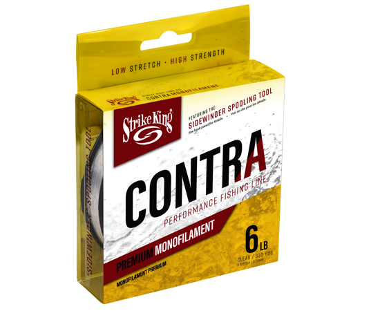 Strike King Contra Monofilament Clear - 330 yards