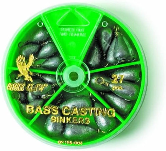 Removable Split Shot Frypan Sinker - 78pc - 02180H-008