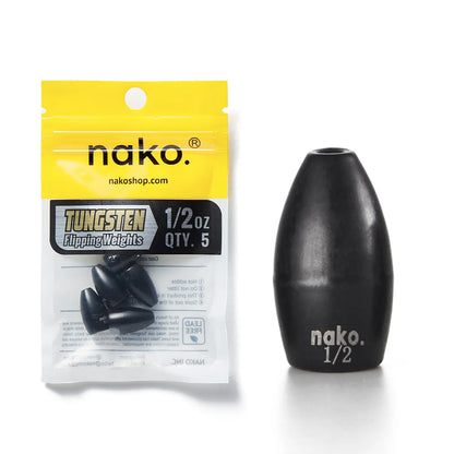 Tungsten Flipping Weights sold per pack