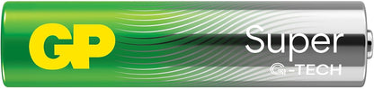 GP AAA Super Alkaline 4pk carded - 40 batteries
