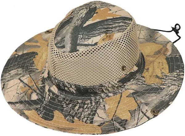 Wide Brim Hat - Assorted Camo Hats