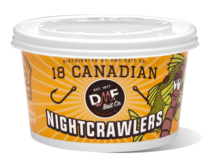 DMF Bait Live Nightcrawlers
