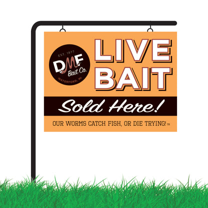 DMF Bait Glass Front Cooler Display