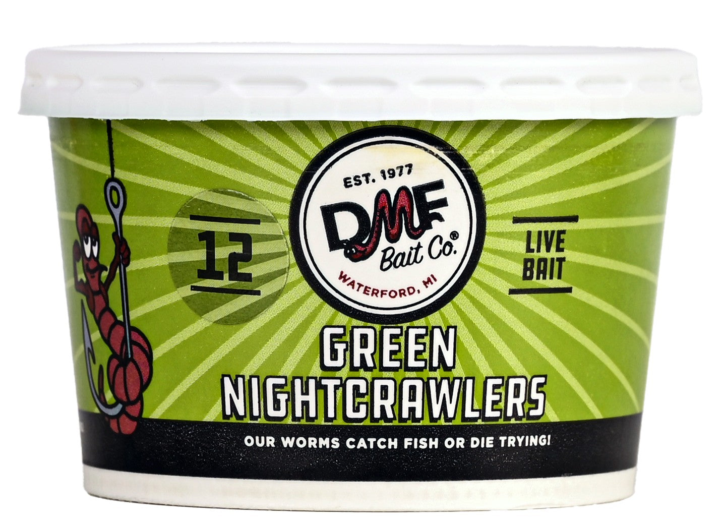 DMF Bait Live Nightcrawlers