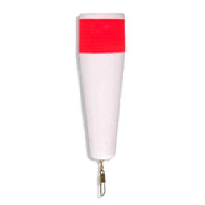 Comal Poppin Floats - Red/White w/Swivels