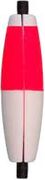 Comal Cigar Slotted Foam Float Non-Weighted w/Peg - Red/White (50 per bag)