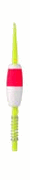 Comal Cigar Style Springstick Float Non-Weighted - Red/White (50 per bag)