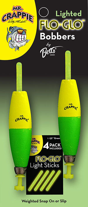 Mr. Crappie Flo Glo Bobbers