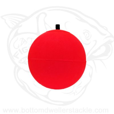 Comal Round Foam Float Non-Weighted w/Peg - Red (50 per  bag)