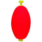 Comal Oval Foam Float Weighted Snap-On - Red (50 per bag)