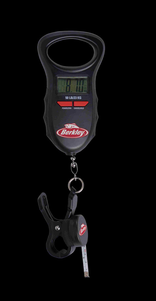 Berkley 50lb Digital Scale With Tape Measure (sold per each)