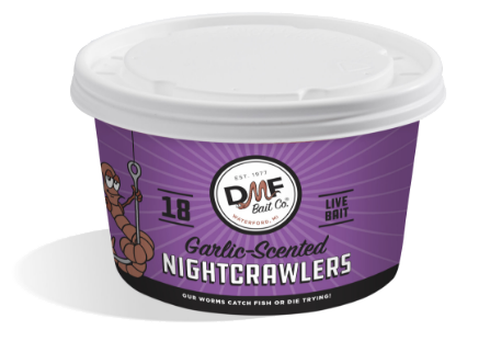 DMF Bait Live Nightcrawlers