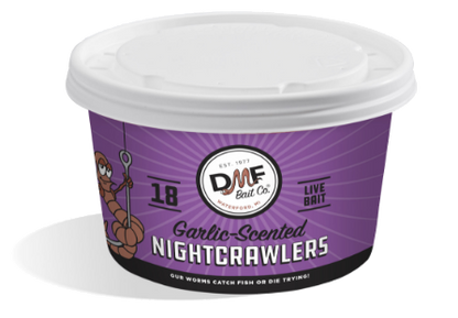 DMF Bait Live Nightcrawlers