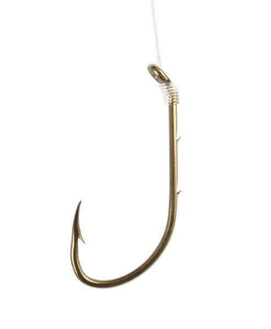 Eagle Claw Snell Hook - Offset Baitholder - Bronze