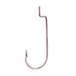 Eagle Claw Lazer Sharp Worm Hook - Round Bend - Platinum Black