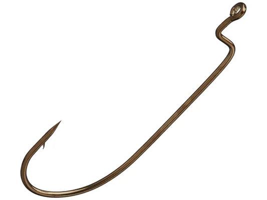 Eagle Claw Lazer Sharp Worm Hook - Sproat Non-Offset - Bronze