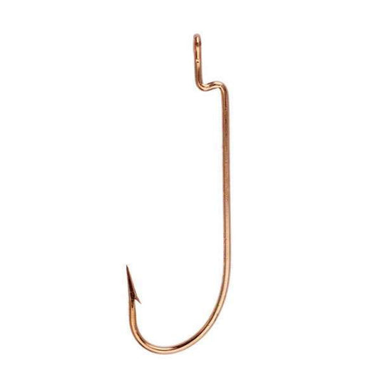 Eagle Claw Lazer Sharp Worm Hook - Z-Bend Non-Offset - Bronze