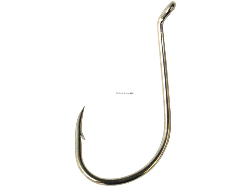 Eagle Claw Lazer Sharp Octopus Hook - Offset Long Shank - Nickle