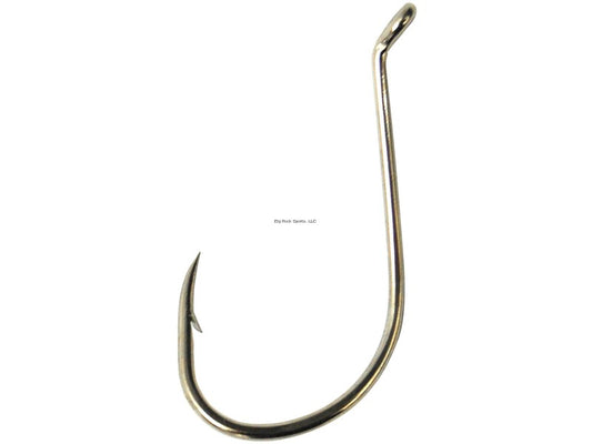 Eagle Claw Lazer Sharp Octopus Hook - Offset Long Shank - Nickle