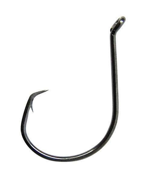 Eagle Claw Lazer Sharp Octopus Circle Hook - Non-Offset - Platinum Black