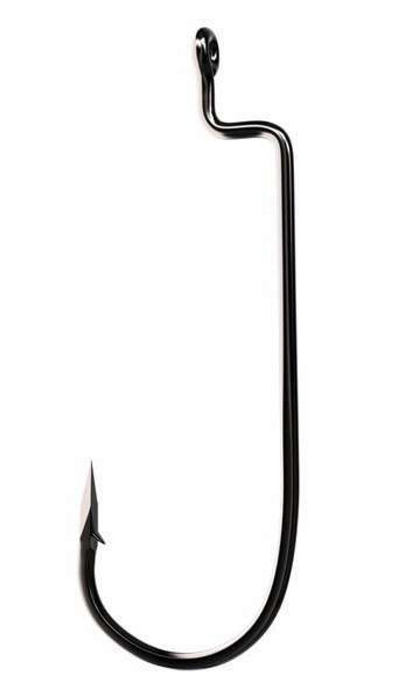 Eagle Claw Trokar Worm Hook - Platinum Black