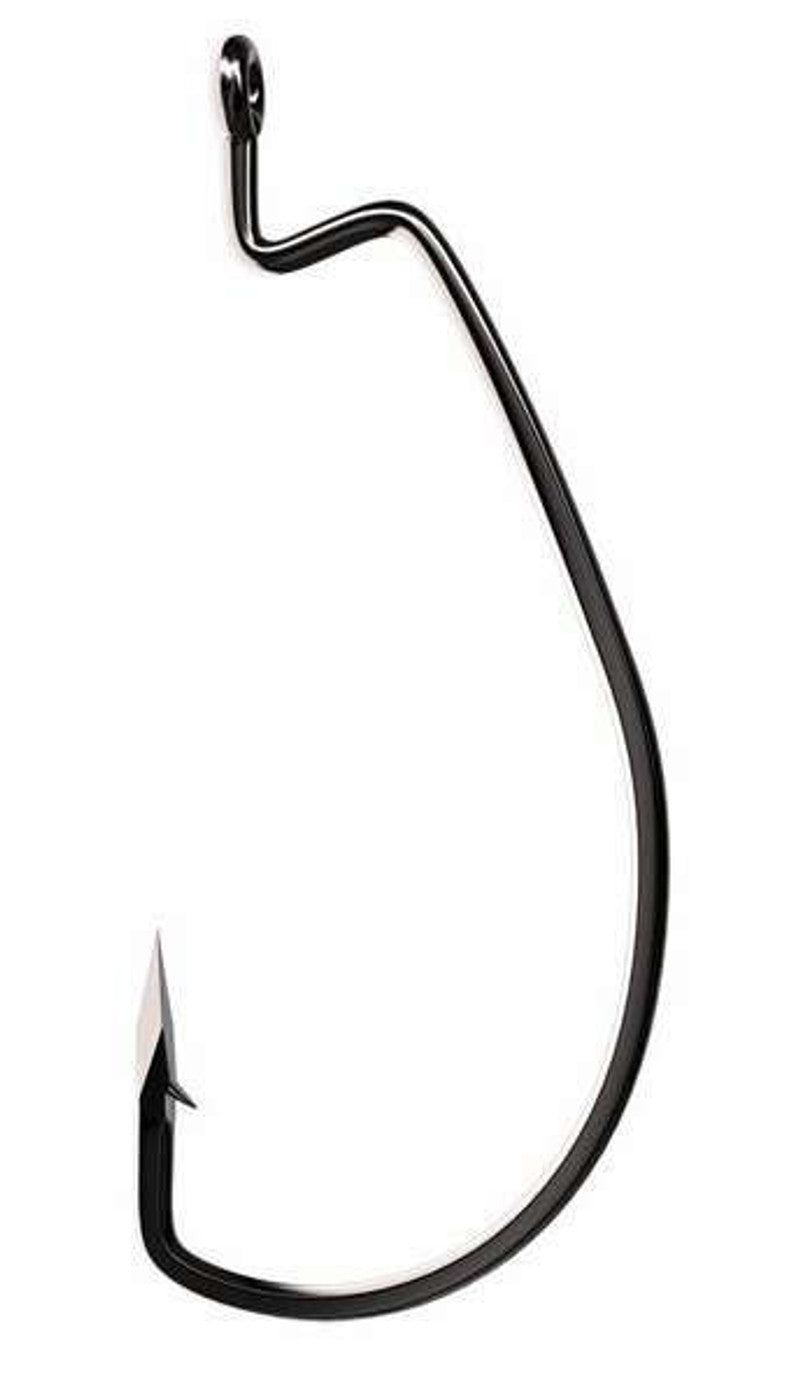 Eagle Claw Trokar EWG Worm Hook - Platinum Black