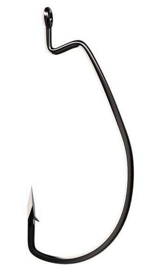 Eagle Claw Trokar EWG Worm Hook - Platinum Black