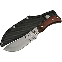 Rite Edge 7" SharpFinger w/ Cherry Wood Handle & Sheath