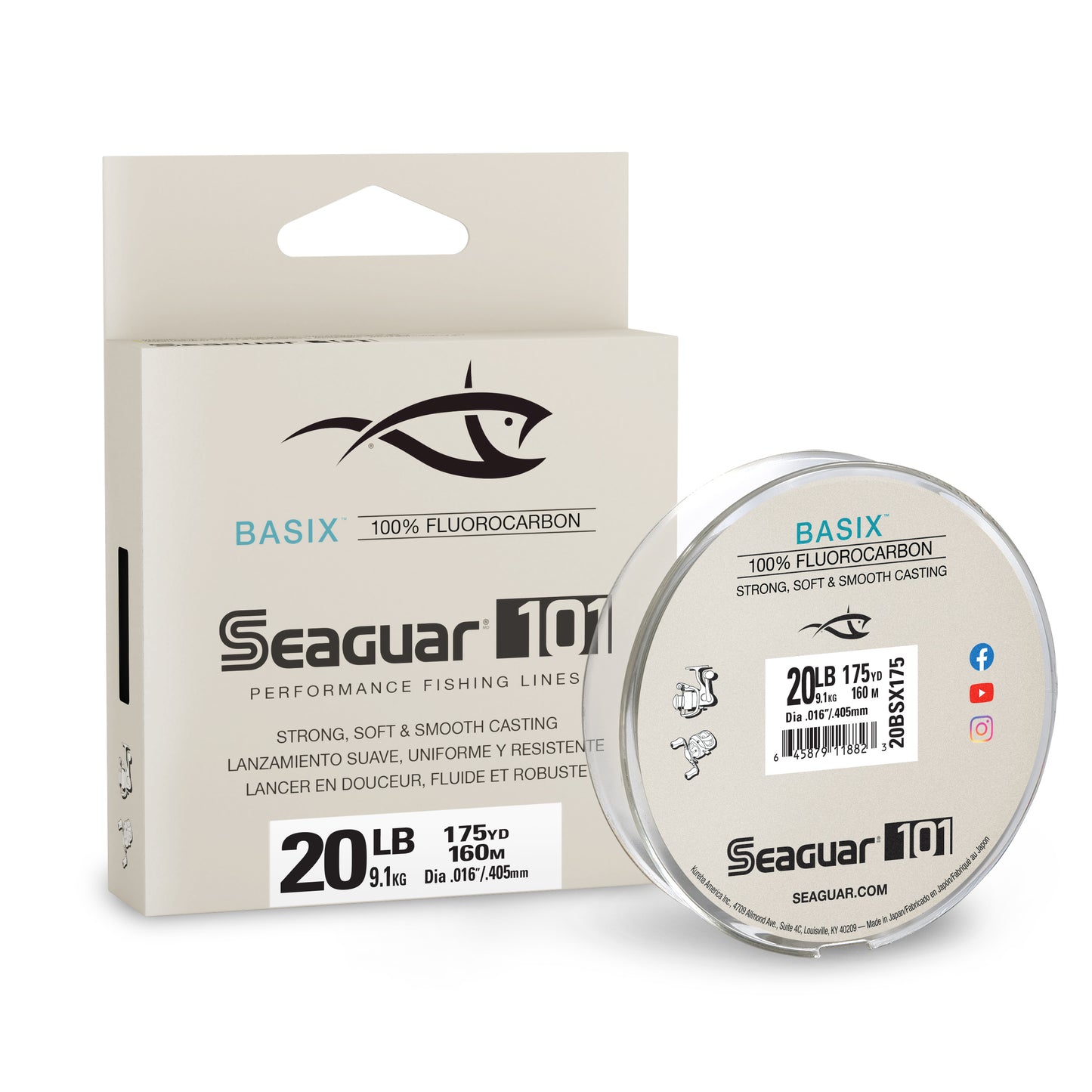 Seaguar BasiX Fluorocarbon - 200 yards