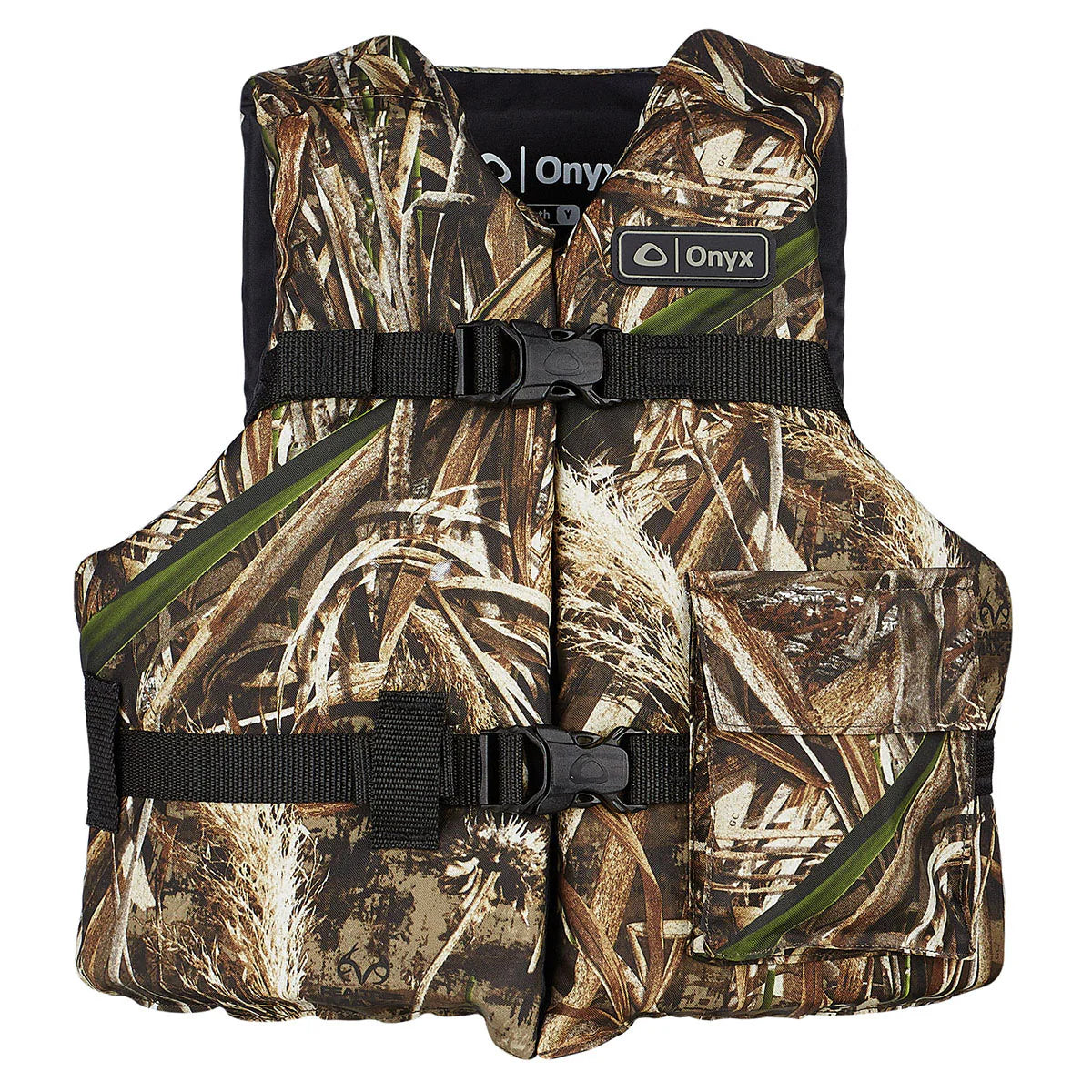 Onyx - Youth Life Jacket - 2 Belt - Camo