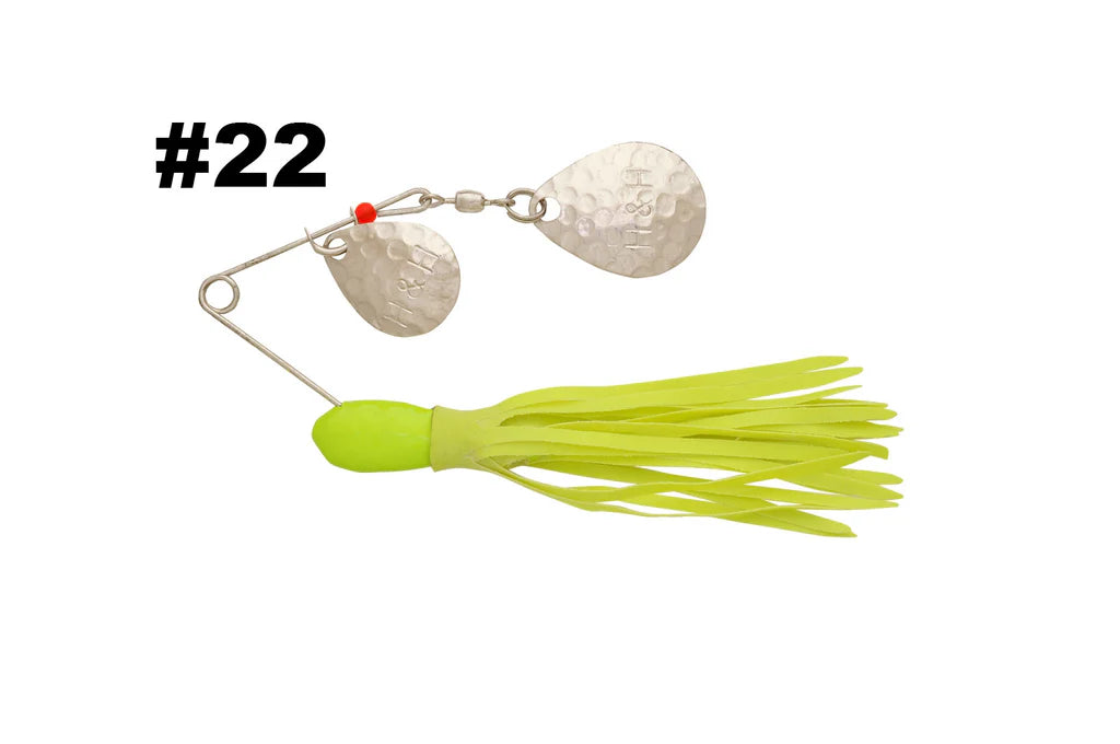 H&H Double Spinnerbaits - 3/8 oz. (per card)