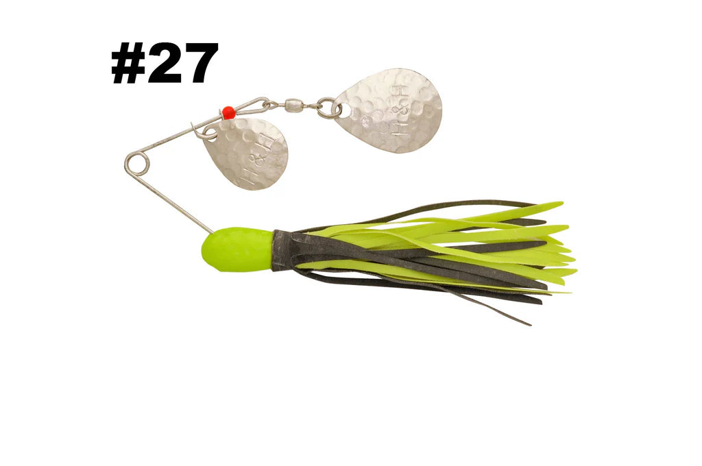 H&H Double Spinnerbaits - 3/8 oz. (per card)