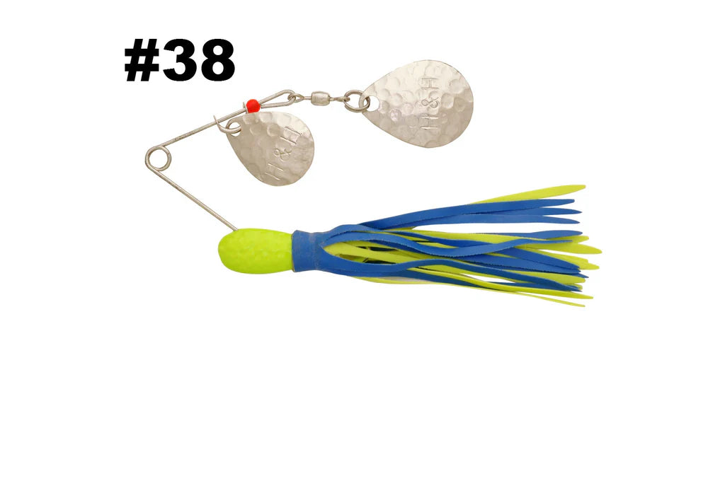 H&H Double Spinnerbaits - 3/8 oz. (per card)