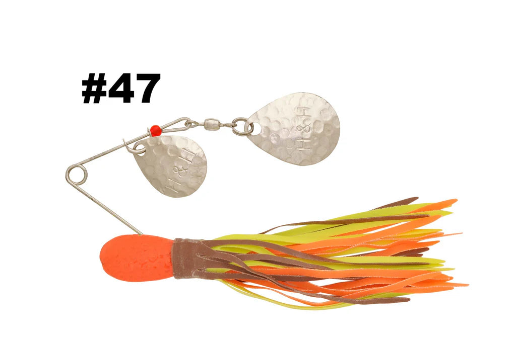 H&H Double Spinnerbaits - 3/8 oz. (per card)
