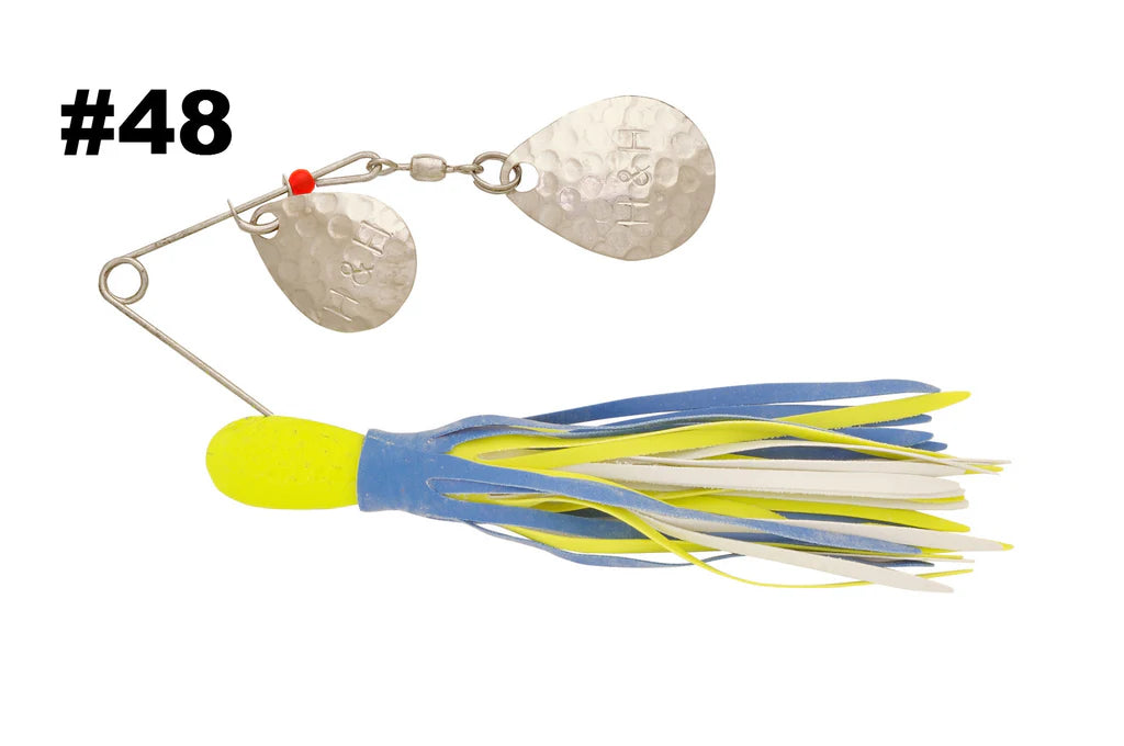H&H Double Spinnerbaits - 3/8 oz. (per card)