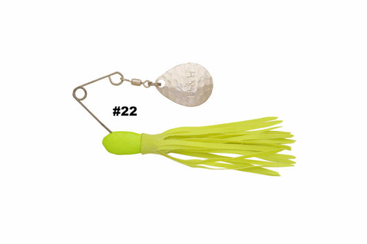 H&H Single Spinnerbaits - 3/8oz. (per card)