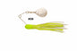 H&H Single Spinnerbaits - 3/8oz. (per card)