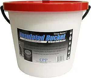 Plastic Insulated Minnow Bucket - 10qt.