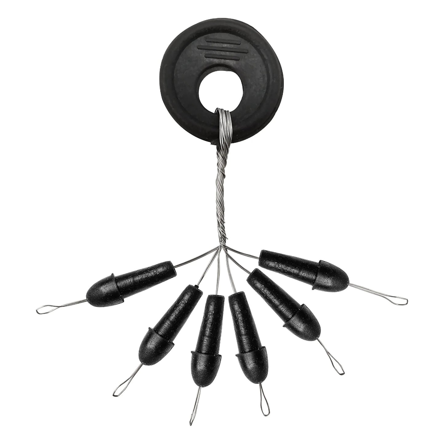 Mustad Weight Stop - Black - 6mm - 3/4oz and up