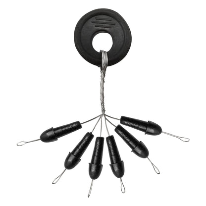 Mustad Weight Stop - Black - 6mm - 3/4oz and up