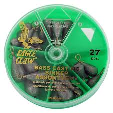 Eagle Claw Bass Cast Lead Assortment