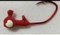 Round Jighead - Painted w/Eye w/Red Sickle Hook - 10pk
