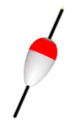 Dolphin Ready Line - Red/White Float