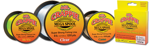 Mr. Crappie Monofilament Line