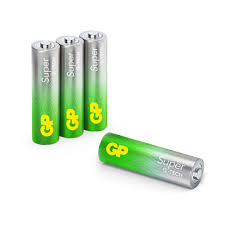 GP AA Batteries 4 pack carded 10packs/box (40 batteries)